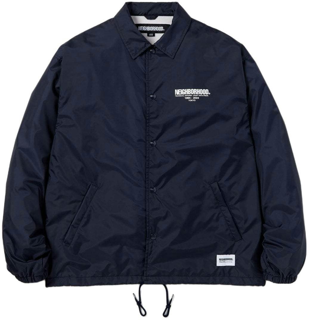 neighborhood-ss-24-button-up-long-sleeve-jacket-for-men-with-letter-collar-241-tsnh-jkm-01