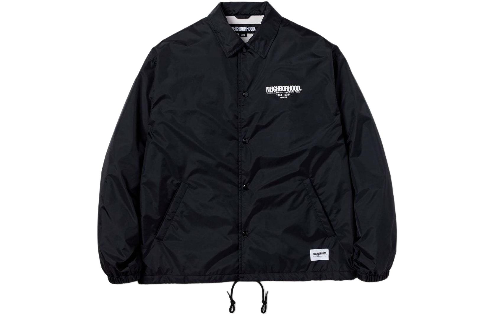 Order NEIGHBORHOOD SS24 男士字母領長袖襯衫外套 241TSNH-JKM01