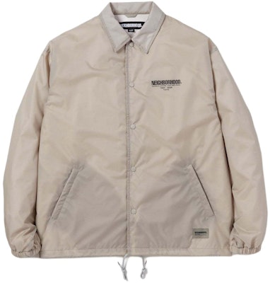 NEIGHBORHOOD SS24 男士字母領長袖襯衫外套 241TSNH-JKM01 Shop NEIGHBORHOOD SS24 男士字母領長袖襯衫外套 241TSNH-JKM01