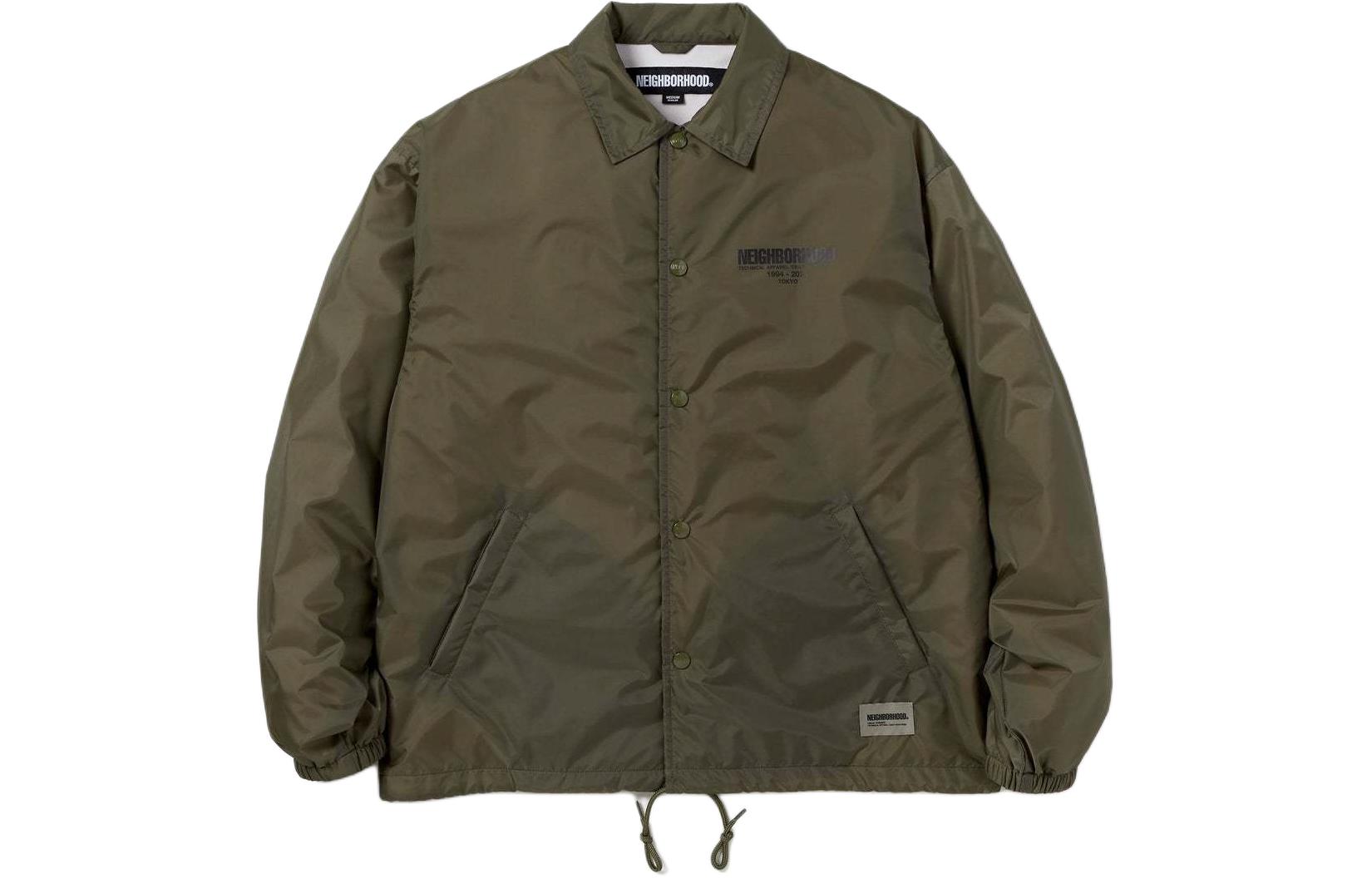 Sizing NEIGHBORHOOD SS24 男士字母領長袖襯衫外套 241TSNH-JKM01