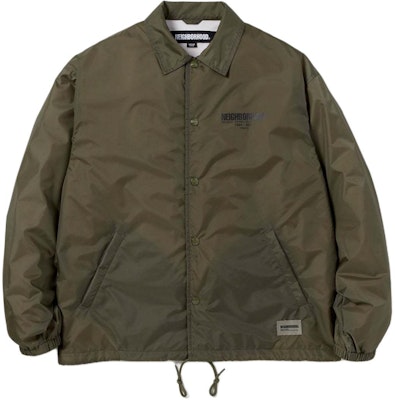 NEIGHBORHOOD SS24 男士字母領長袖襯衫外套 241TSNH-JKM01 Sizing NEIGHBORHOOD SS24 男士字母領長袖襯衫外套 241TSNH-JKM01