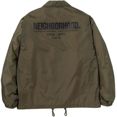 NEIGHBORHOOD SS24 男士字母領長袖襯衫外套 241TSNH-JKM01 Cheap NEIGHBORHOOD SS24 男士字母領長袖襯衫外套 241TSNH-JKM01