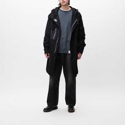 NEIGHBORHOOD SS24 カラーブロック ミドル丈ジップフーディージャケット メンズ 241UTNH-JKM03 Purchase NEIGHBORHOOD SS24 カラーブロック ミドル丈ジップフーディージャケット メンズ 241UTNH-JKM03