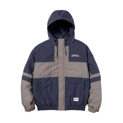 NBHD SS24 Colorblock Zip-Up Hooded Jacket 241TSNH-JKM08