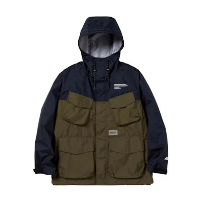 NBHD SS24 Colorblock Zip-Up Hoodie Jacket for Men 241TSNH-JKM09