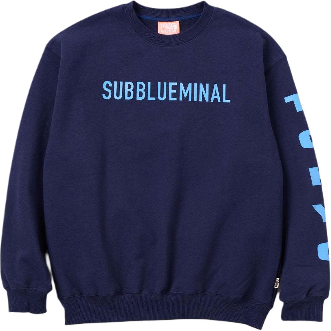 NBHD SS24 Crewneck Pullover Lettering Long Sleeve Sweatshirt 24150NH-CSM01S