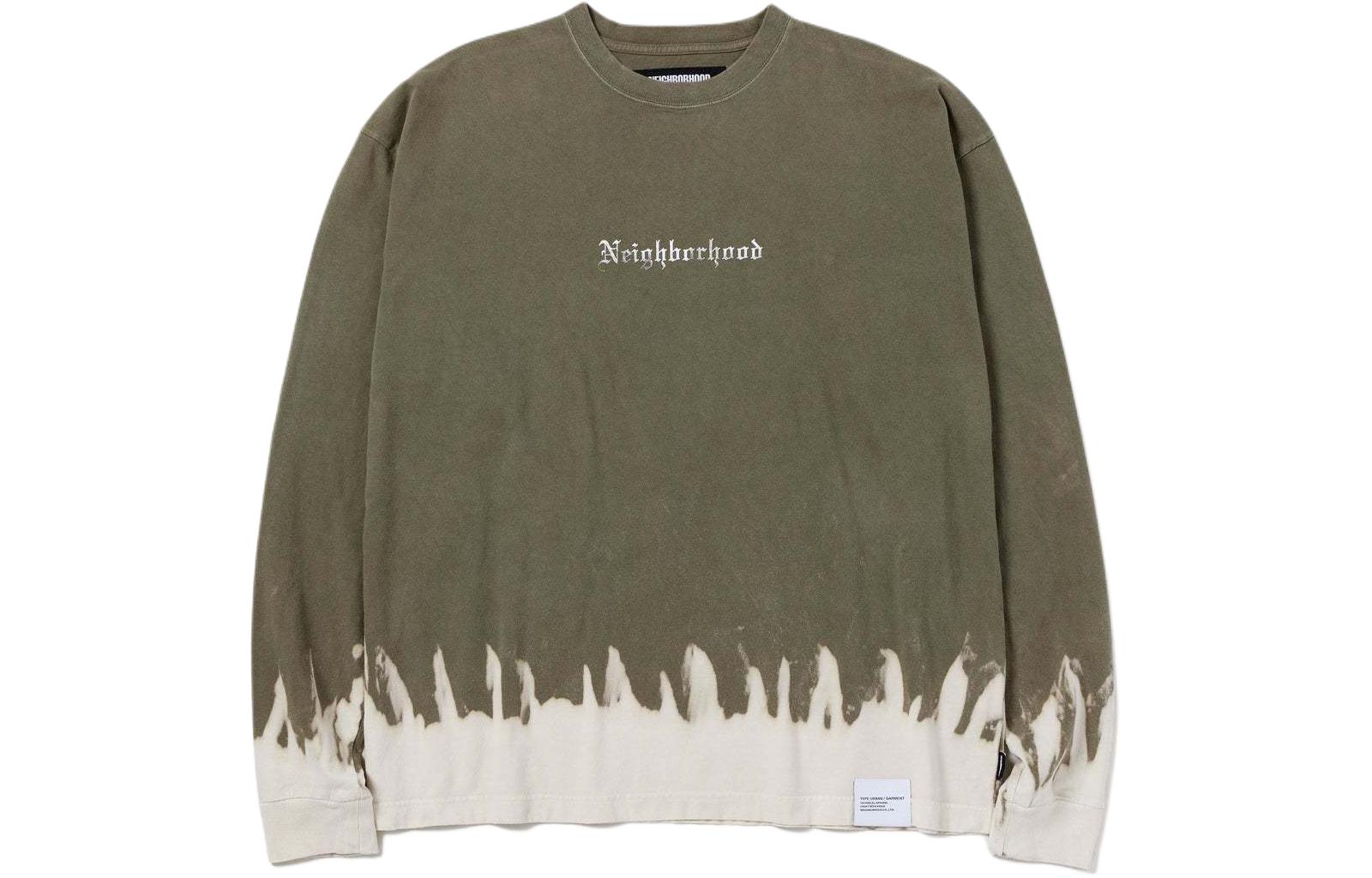 Lookbook NEIGHBORHOOD SS24 长袖圆领印花卫衣 241FPNH-CSM14