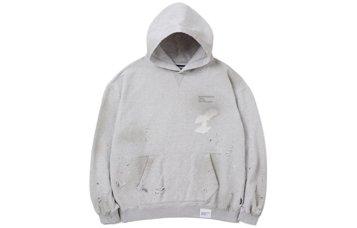 Shop Sudadera con Capucha Unisex NEIGHBORHOOD SS24 Pesada y Desgastada. 241OKNH-CSM02