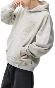 Sudadera con Capucha Unisex NEIGHBORHOOD SS24 Pesada y Desgastada. 241OKNH-CSM02 Details for Sudadera con Capucha Unisex NEIGHBORHOOD SS24 Pesada y Desgastada. 241OKNH-CSM02