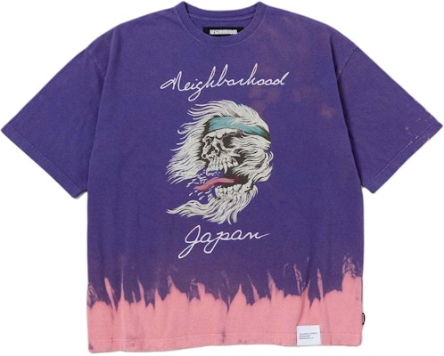 ネイバーフッド SS24 グラデーションスカル クルーネック Tシャツ 半袖 241OKNH-CSM04 Order ネイバーフッド SS24 グラデーションスカル クルーネック Tシャツ 半袖 241OKNH-CSM04