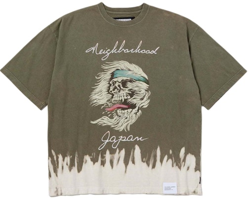 ネイバーフッド SS24 グラデーションスカル クルーネック Tシャツ 半袖 241OKNH-CSM04 Details for ネイバーフッド SS24 グラデーションスカル クルーネック Tシャツ 半袖 241OKNH-CSM04