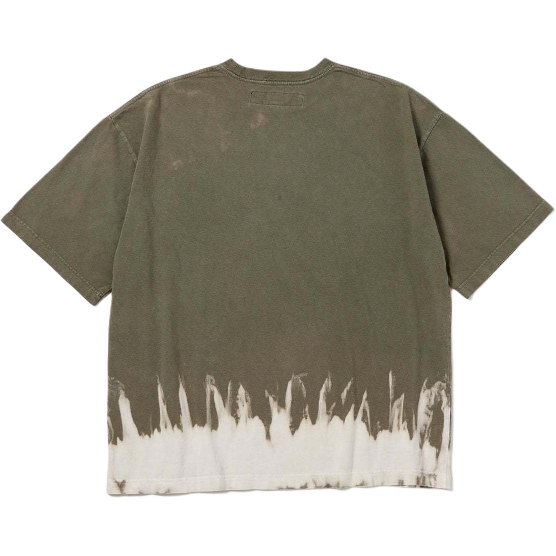 Sizing ネイバーフッド SS24 グラデーションスカル クルーネック Tシャツ 半袖 241OKNH-CSM04