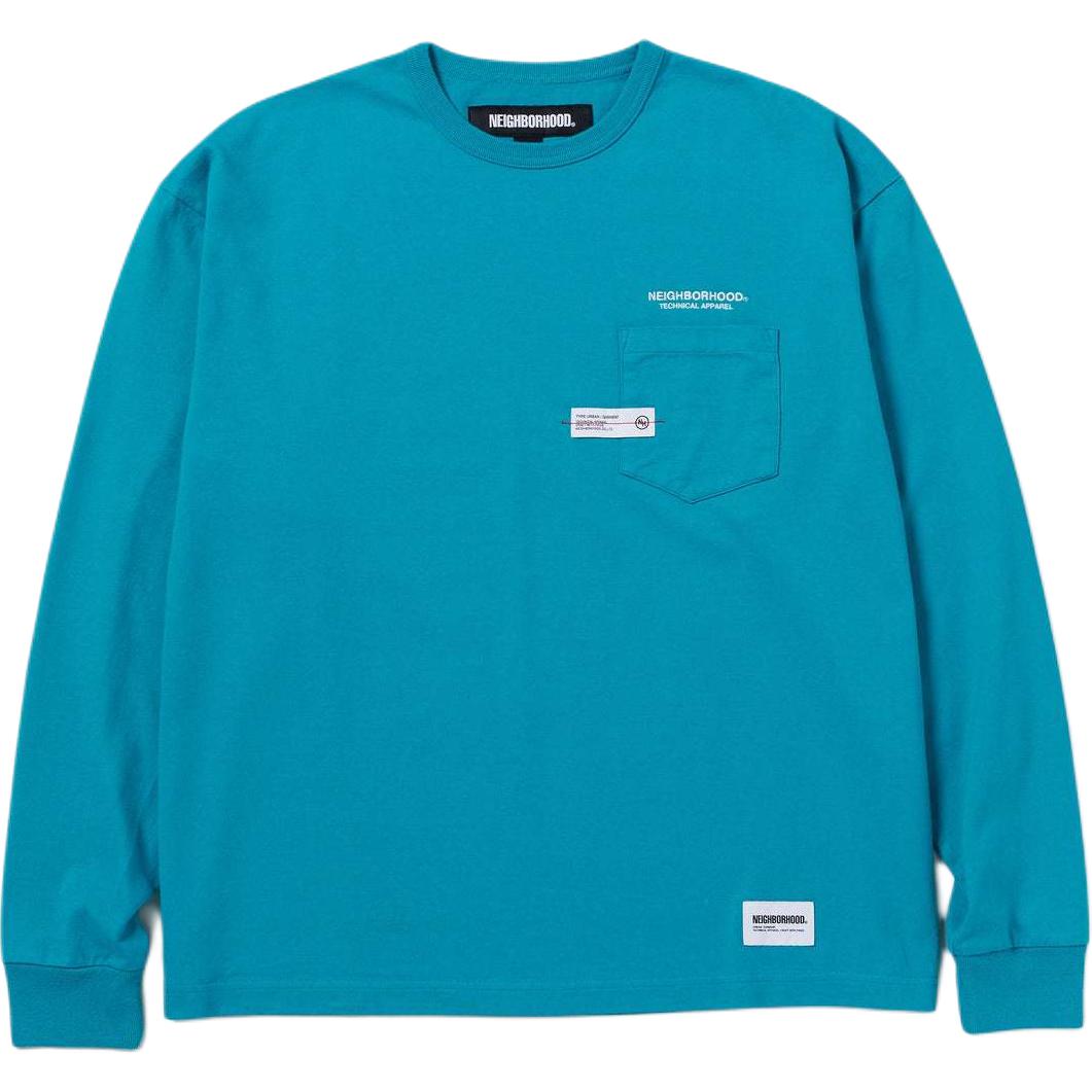 NBHD SS24 Pullover Crewneck Letter Long Sleeve Sweatshirt Men 241FPNH-CSM05