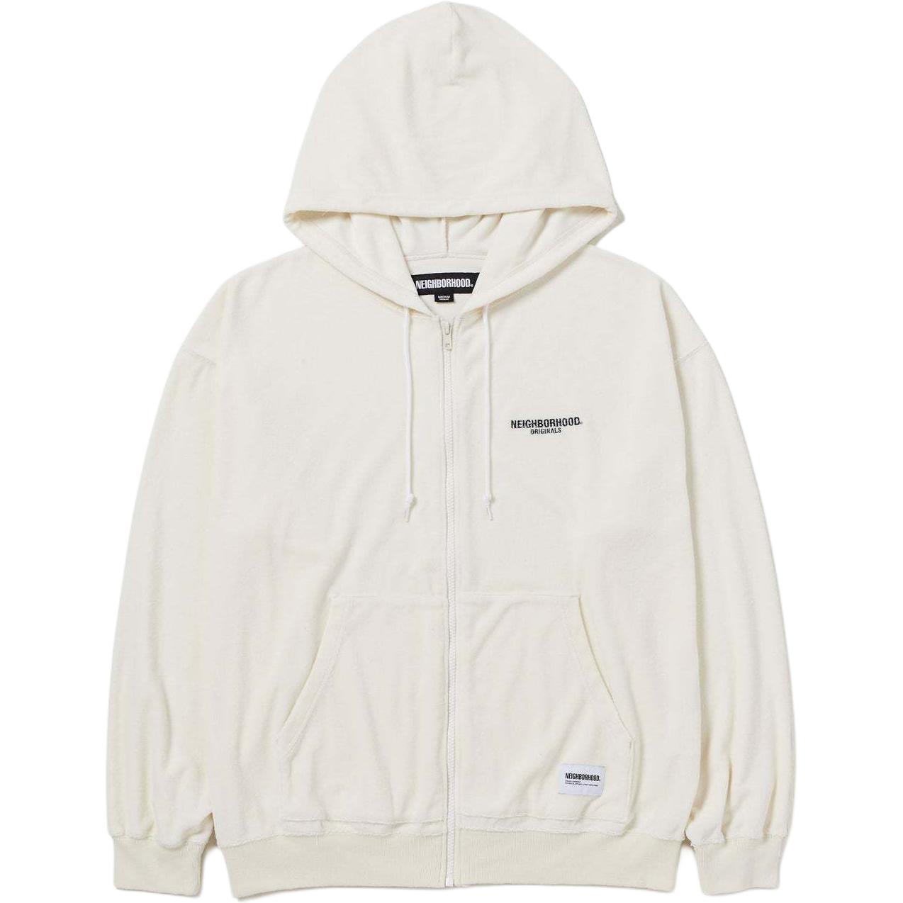 NBHD SS24 Solid Color Zip-Up Hoodie 241FPNH-CSM08