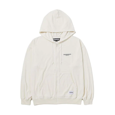 NBHD SS24 Solid Color Zip-Up Hoodie 241FPNH-CSM08