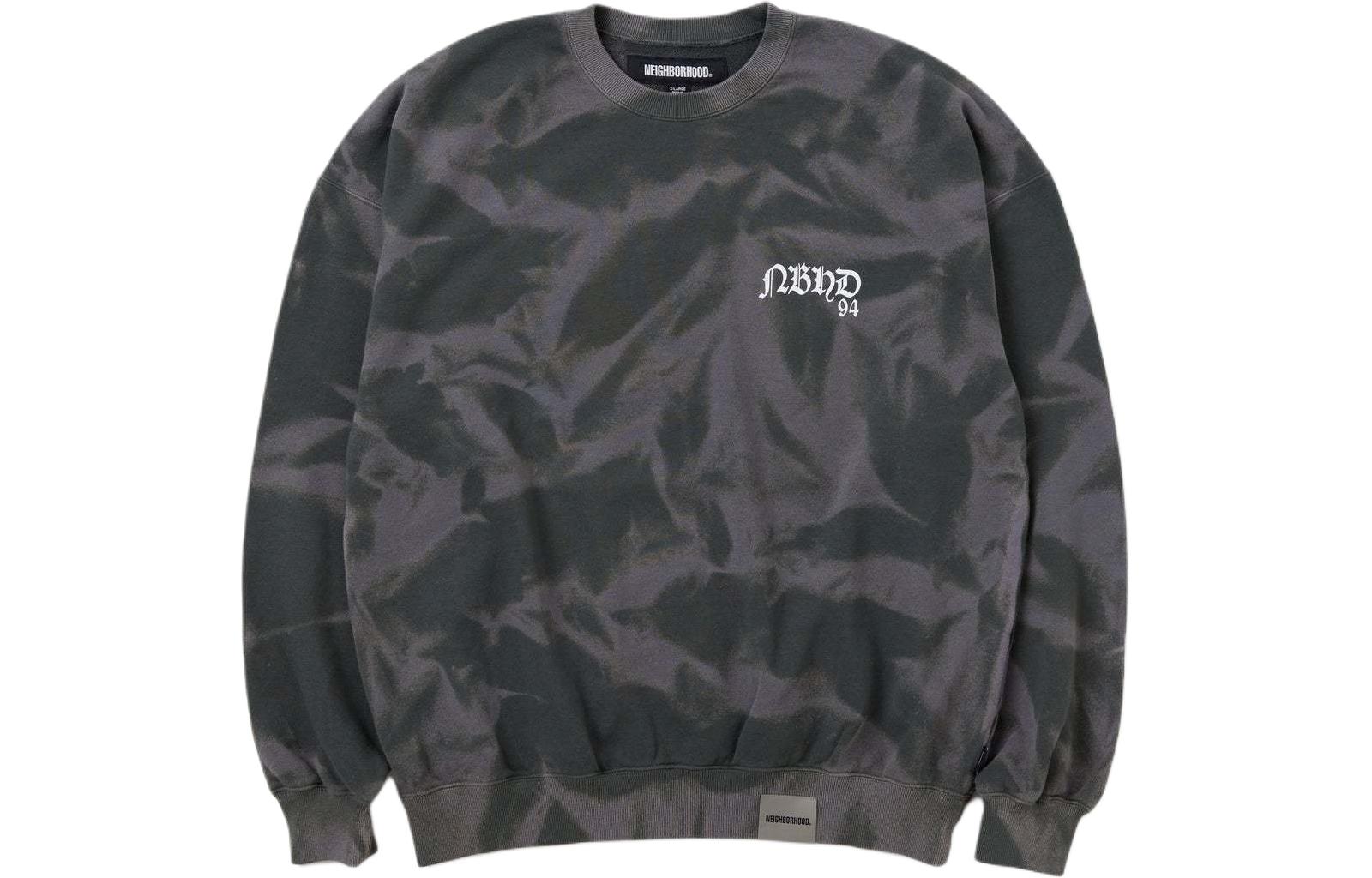 NBHD SS24 Tie-Dye Pullover Crewneck Sweatshirt 241FPNH-CSM09