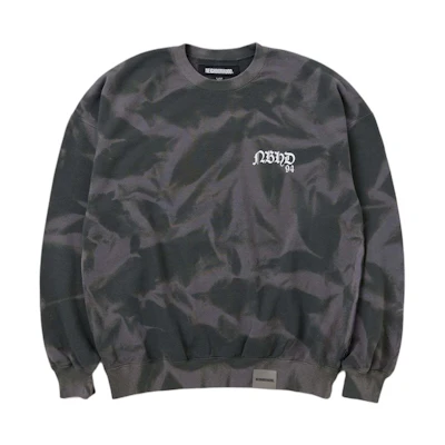 NBHD SS24 Tie-Dye Pullover Crewneck Sweatshirt 241FPNH-CSM09