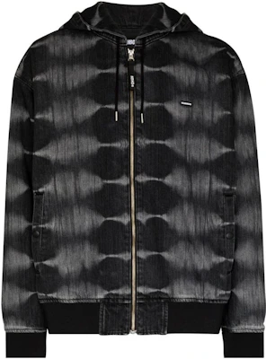 NEIGHBORHOOD Tie-Dye Print Hoodie Jacket Unisex - Black 221YTNHJKM-04BLACK Buy NEIGHBORHOOD Tie-Dye Print Hoodie Jacket Unisex - Black 221YTNHJKM-04BLACK