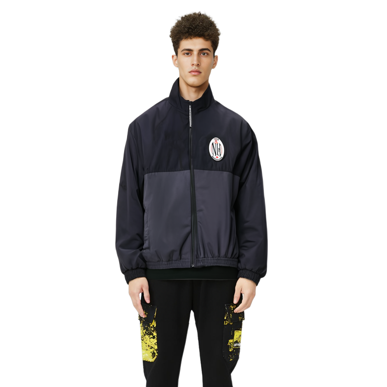 Lookbook NEIGHBORHOOD 双色刺绣标志宽松版长袖夹克 231AQNH-JKM01