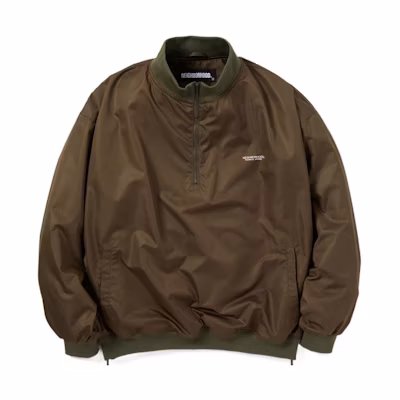 NBHD Waterproof Half-Zip Solid Jacket 221TSNH-JKM04