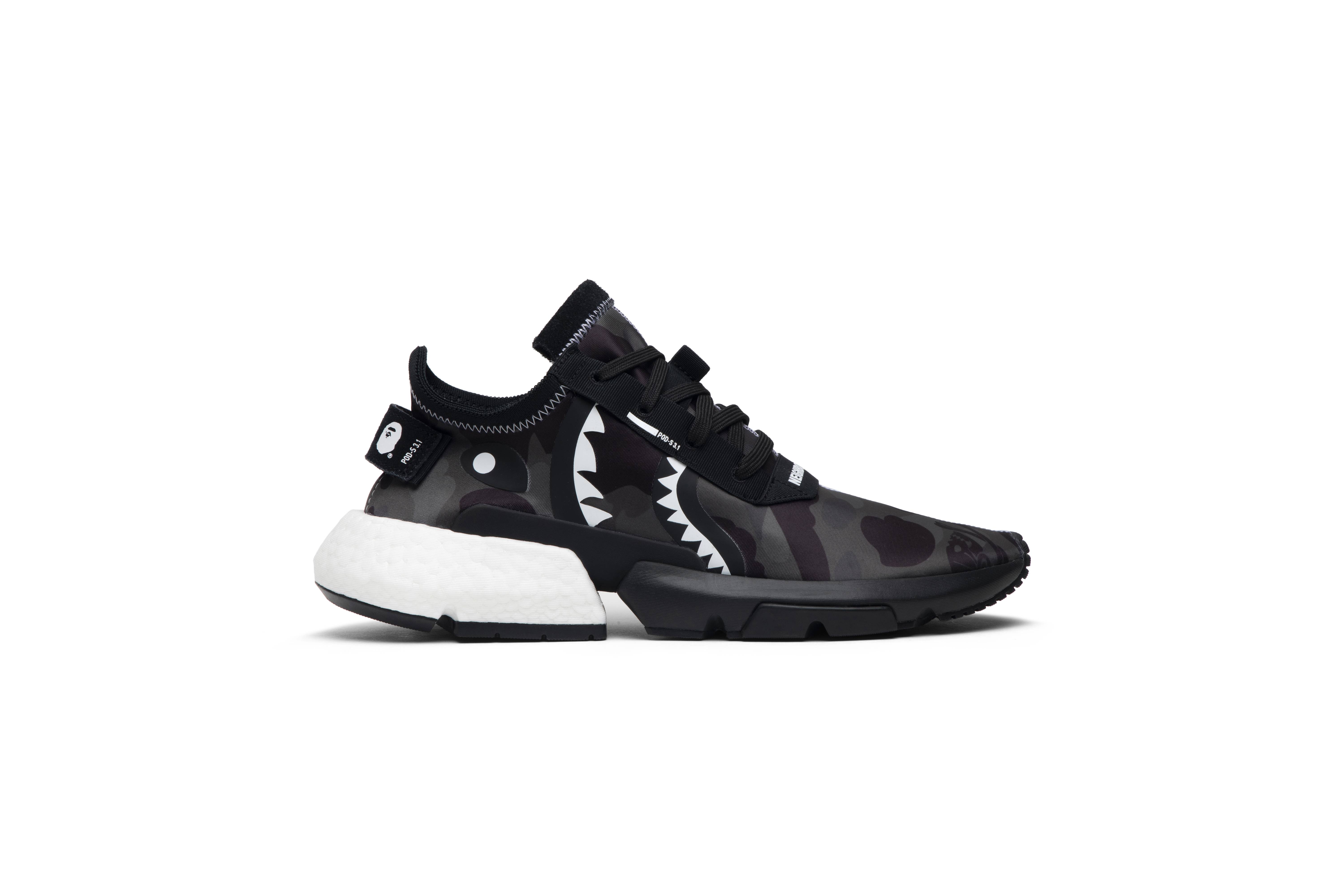 Buy NEIGHBORHOOD x A Bathing Ape x adidas POD S3.1 Camo EE9431 Novelship