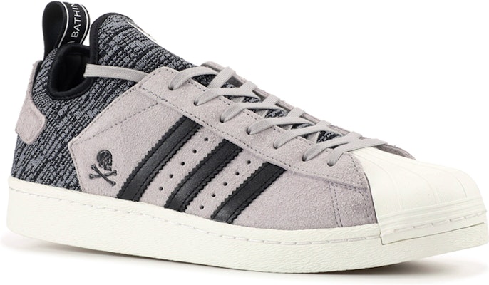 NEIGHBORHOOD x A Bathing Ape x adidas Superstar Boost '灰黑' CG2917 Lookbook NEIGHBORHOOD x A Bathing Ape x adidas Superstar Boost '灰黑' CG2917