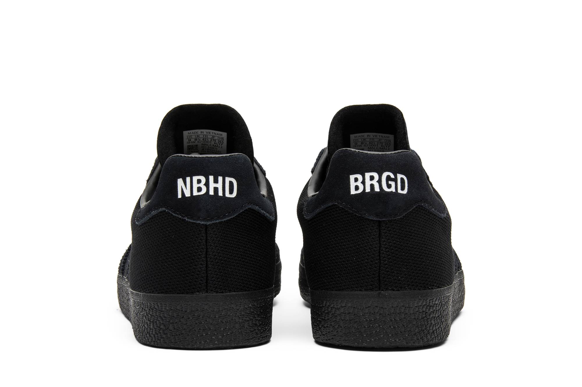 Details for NEIGHBORHOOD x adidas Gazelle Super 'Hitam Pekat' DA8836