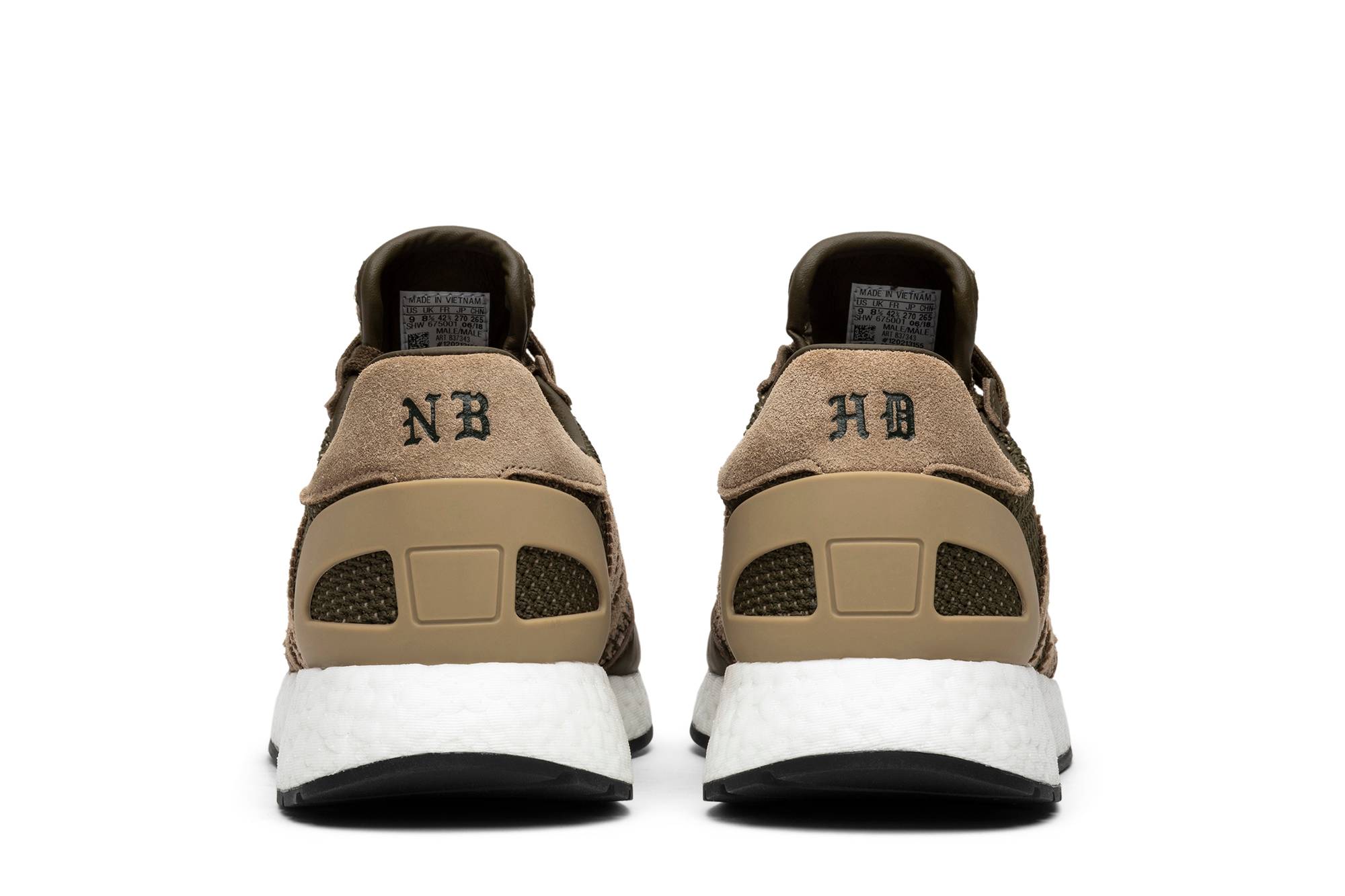 Details for NEIGHBORHOOD x adidas I-5923 Boost 'Olive' Hijau Zaitun B37343