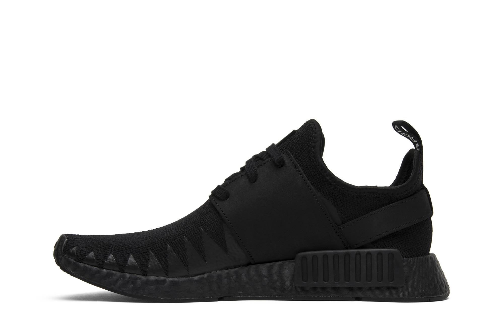 Lookbook Neighborhood x adidas NMD_R1 Primeknit 'Hitam Triple' BB9245