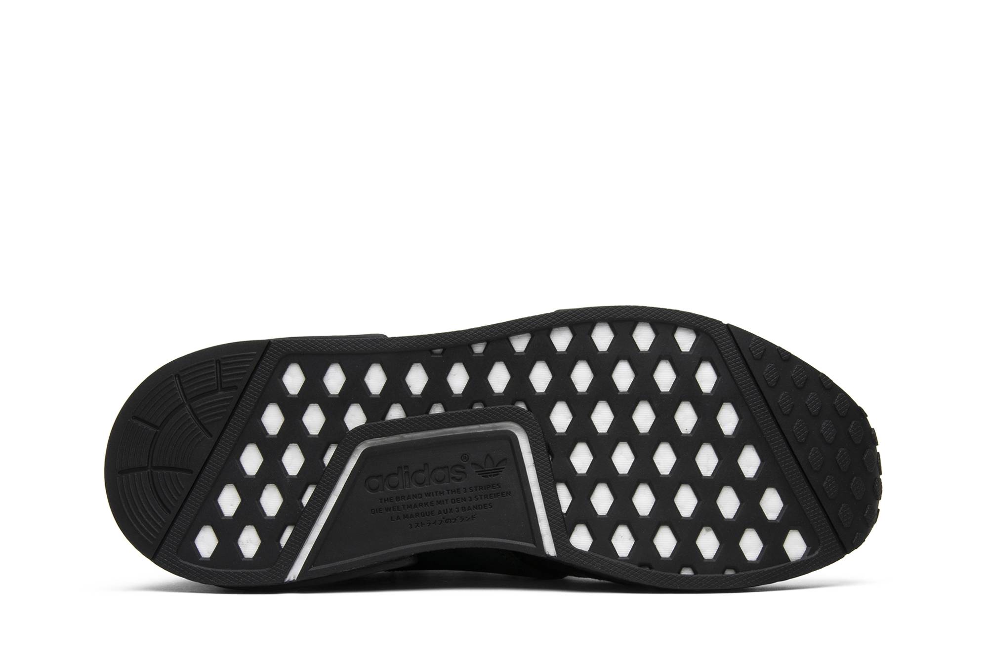 Shop Neighborhood x adidas NMD_R1 Primeknit 'Hitam Triple' BB9245