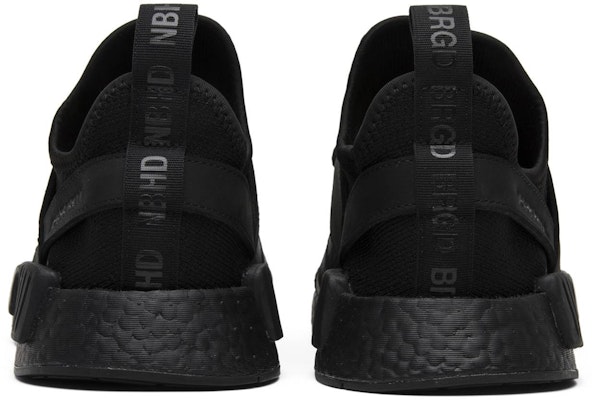 Neighborhood x adidas NMD_R1 Primeknit 'Triple Black' Zapatillas Negras BB9245 Details for Neighborhood x adidas NMD_R1 Primeknit 'Triple Black' Zapatillas Negras BB9245