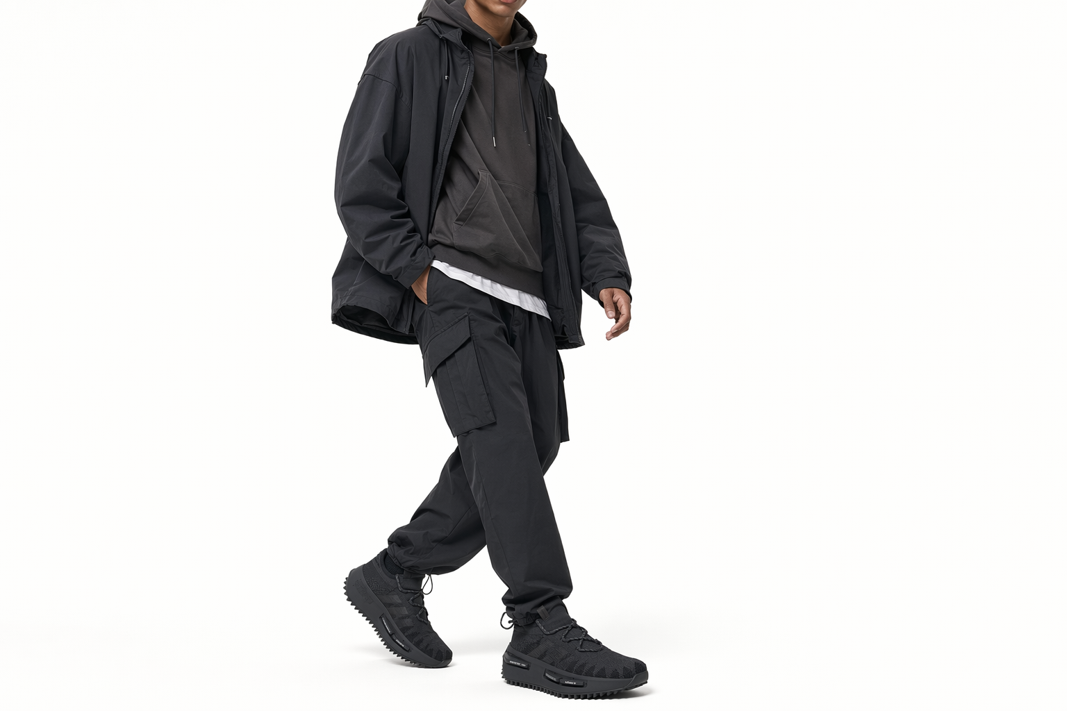 Order ネイバーフッド x adidas NMD_S1 "コアブラック" ID3205