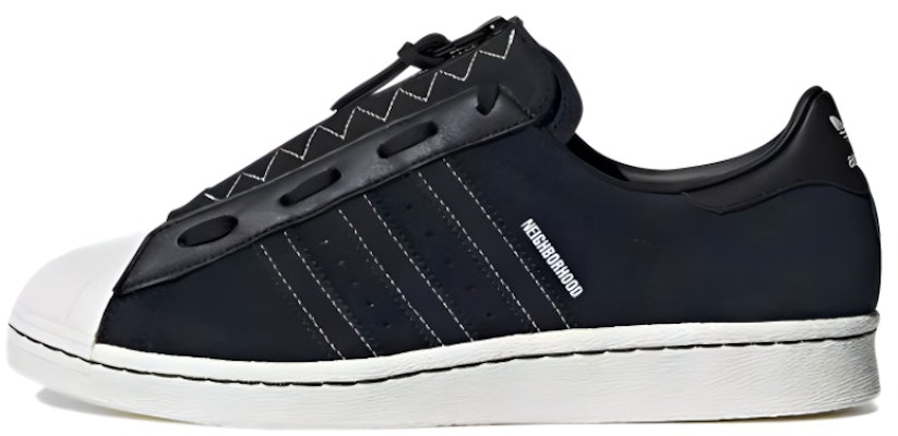 NEIGHBORHOOD x adidas Superstar 80s 'Core Black' GX1400 Buy NEIGHBORHOOD x adidas Superstar 80s 'Core Black' GX1400