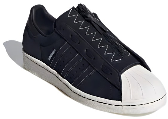 ネイバーフッド×adidas スーパースター80s 黒 GX1400 Lookbook ネイバーフッド×adidas スーパースター80s 黒 GX1400