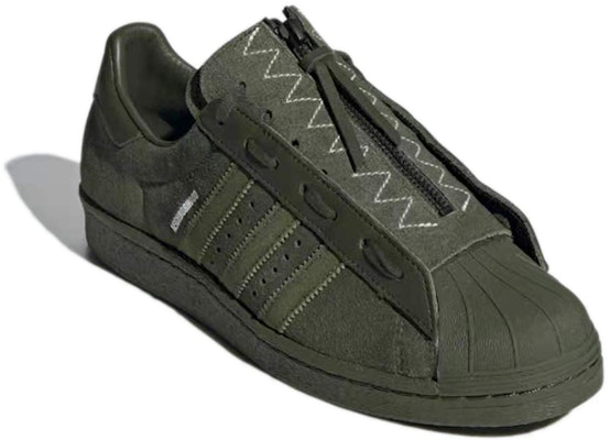 ネイバーフッド×adidas スーパースター80s "ナイトカーゴ" GX1401 Lookbook ネイバーフッド×adidas スーパースター80s "ナイトカーゴ" GX1401