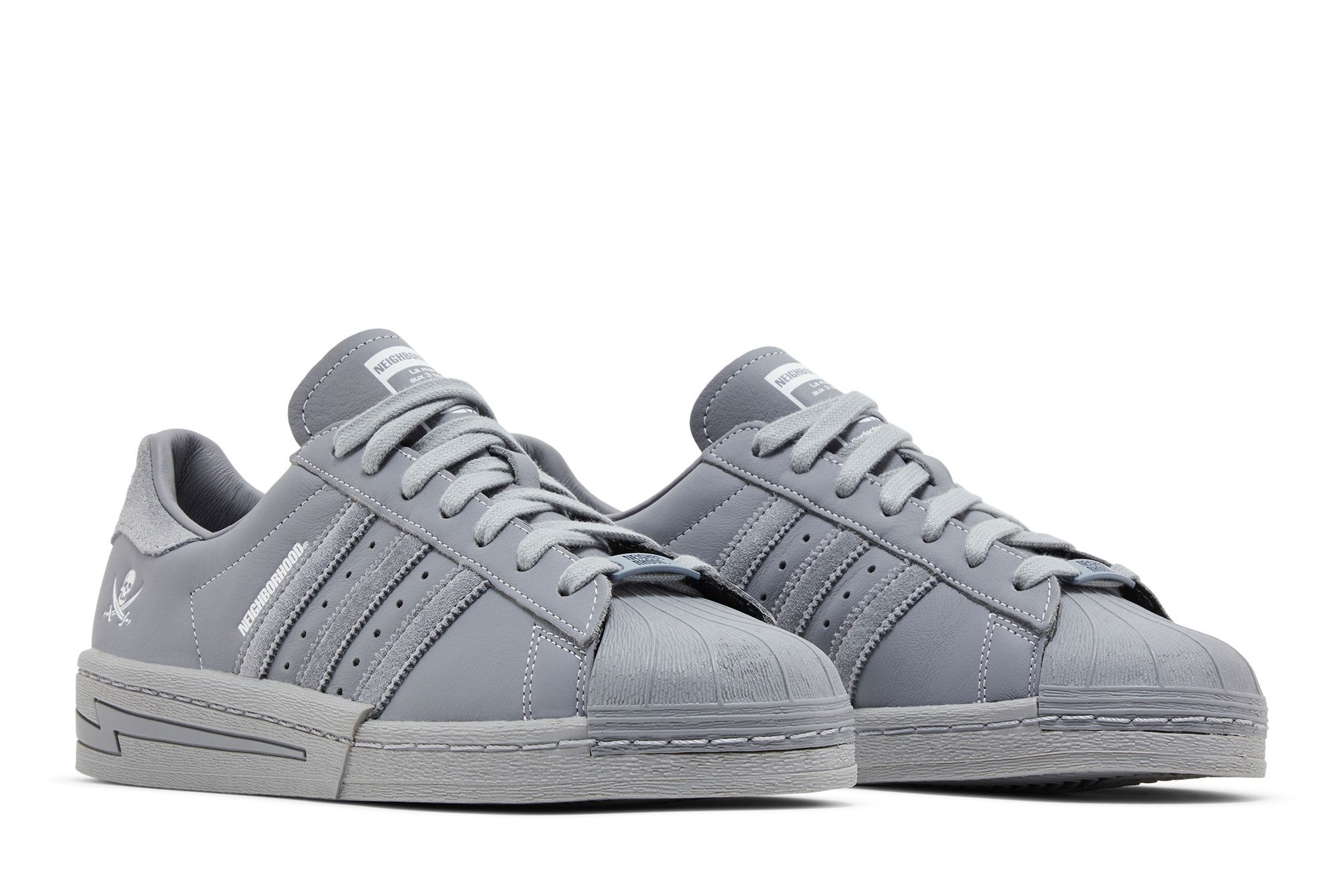 Cheap 네이버후드 x 아디다스 슈퍼스타 '시멘트 그레이' IE6115