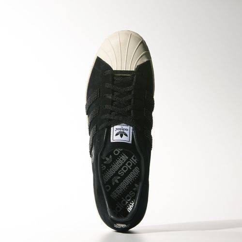 Shop NEIGHBORHOOD x adidas Superstar Shelltoe 'Black' M25785