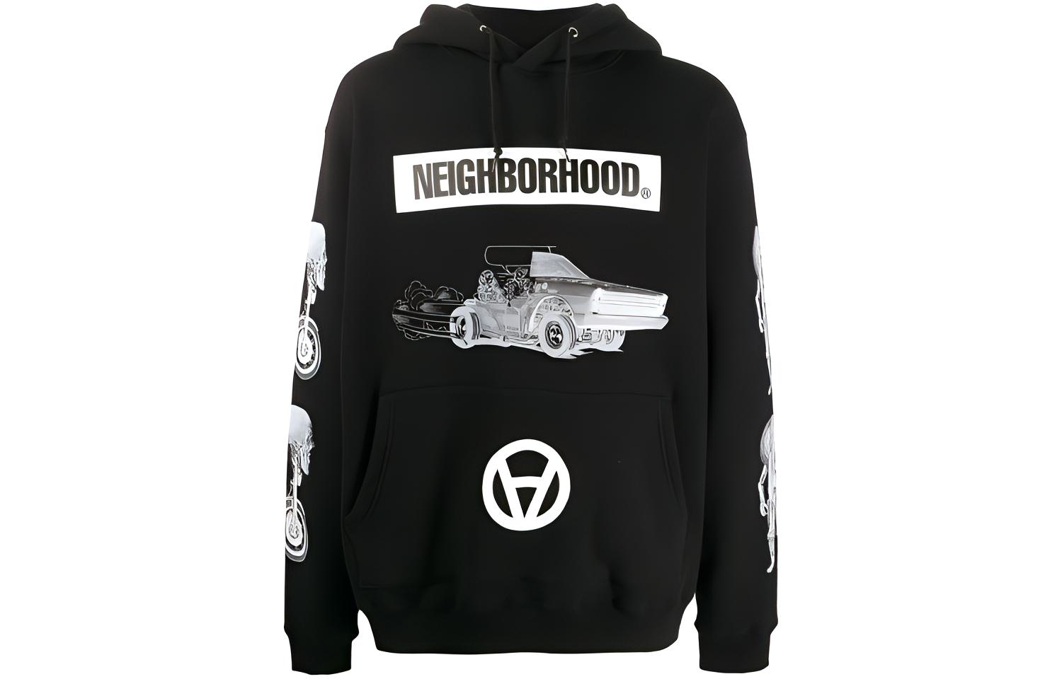 NEIGHBORHOOD x Breaking Bad Logo Print Sweatshirt Black () 201MBKSN-CSM01S