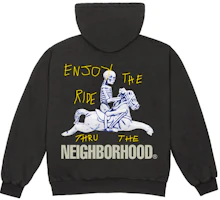 NEIGHBORHOOD x Cactus Jack SS21 Black Hoodie Pullover Unisex Cartoon Design TS-CAJXNCHBK NEIGHBORHOOD x Cactus Jack SS21 Black Hoodie Pullover Unisex Cartoon Design TS-CAJXNCHBK