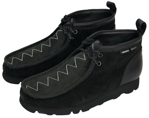 NEIGHBORHOOD x Clarks Original Wallabee Gore-Tex GTX Ankle Shoes 'Black' 261667687 Lookbook NEIGHBORHOOD x Clarks Original Wallabee Gore-Tex GTX Ankle Shoes 'Black' 261667687