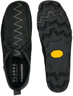 NEIGHBORHOOD x Clarks Original Wallabee Gore-Tex GTX Ankle Shoes 'Black' 261667687 Details for NEIGHBORHOOD x Clarks Original Wallabee Gore-Tex GTX Ankle Shoes 'Black' 261667687