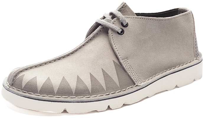 NEIGHBORHOOD x Clarks Originals Desert Trek Ankle Shoes 'Grey' 261471387 Lookbook NEIGHBORHOOD x Clarks Originals Desert Trek Ankle Shoes 'Grey' 261471387