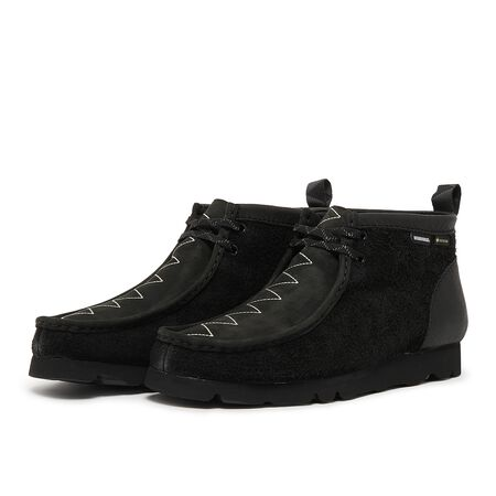 Order Neighborhood x Clarks Wallabee Boots GTX ''黑色拼接麂皮'' 26166768