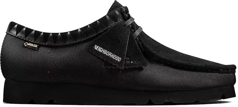 neighborhood-x-clarks-wallabee-gtx-black