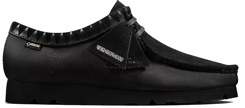 靴 NEIGHBORHOOD CLARKS WALLABEE 26cm Clarks Wallabee Black Leather 1 7 D (M) : Amazon.ca
