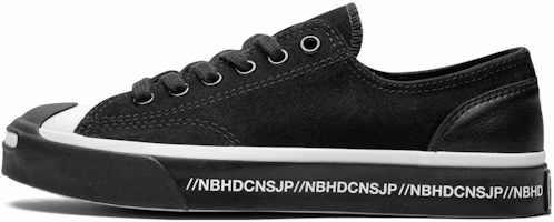 NEIGHBORHOOD x Converse Jack Purcell Low 'Black' 165604C NEIGHBORHOOD x Converse Jack Purcell Low 'Black' 165604C