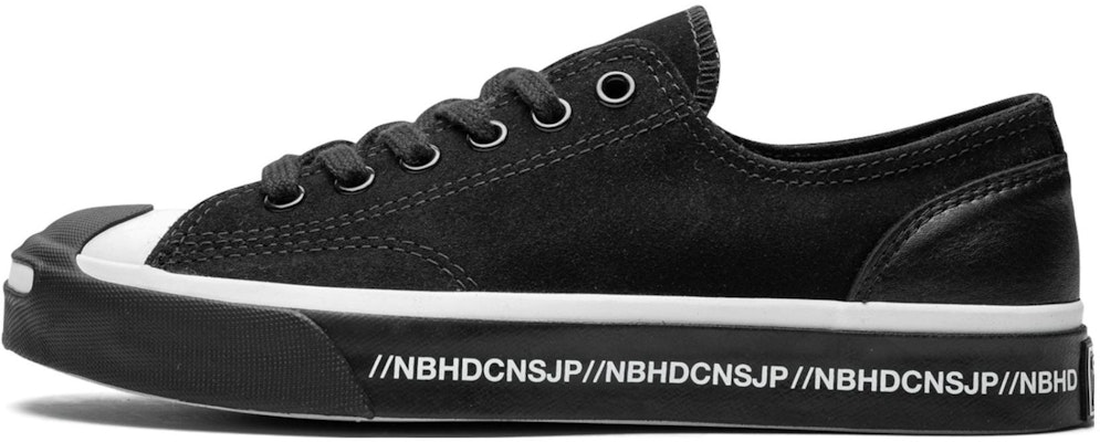 NEIGHBORHOOD x Converse Jack Purcell Low 'Black' 165604C Buy NEIGHBORHOOD x Converse Jack Purcell Low 'Black' 165604C