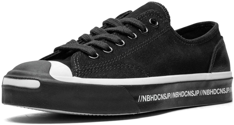 NEIGHBORHOOD x Converse Jack Purcell 黑色低帮板鞋 165604C Lookbook NEIGHBORHOOD x Converse Jack Purcell 黑色低帮板鞋 165604C