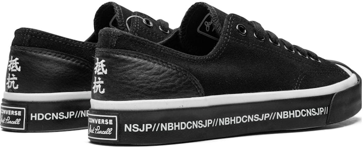 NEIGHBORHOOD x コンバース ジャックパーセル ロー 'ブラック' 165604C Shop NEIGHBORHOOD x コンバース ジャックパーセル ロー 'ブラック' 165604C