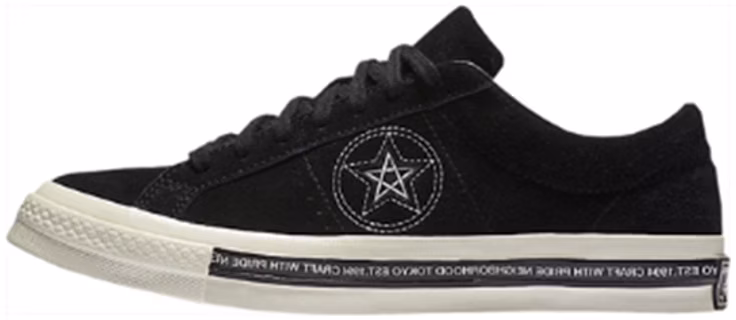 NEIGHBORHOOD x Converse One Star 74 Black White 158601C